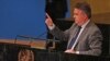 Посол України в ООН Сергій Кислиця під час виступу на екстреному засіданні Генасамблеї ООН. Фото ілюстративне 