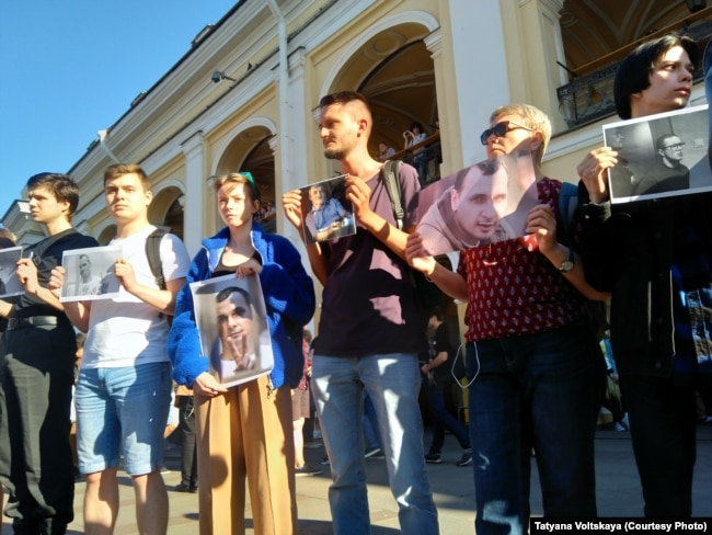 Акция в Петербурге, 23 июня 2019