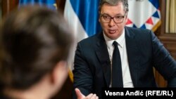 Predsednik Srbije Aleksandar Vučić