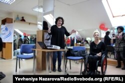Ірина Петровська розповідає про діяльність клубу «Рівні можливості»