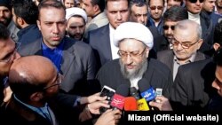 Head of Judiciary ayatollah Sadegh Larijani, 