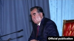 Президент Таджикистана Эмомали Рахмон.