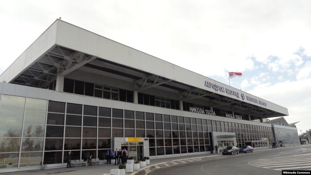 Belgrade's Nikola Tesla airport (file photo)