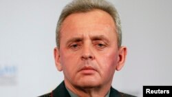 Украина Қуролли кучлари Бош штаби раҳбари Виктор Муженко.
