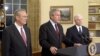 Rumsfeld Says Farewell To U.S. Military Personnel