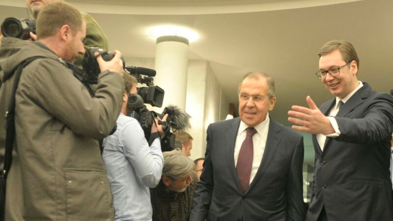 Ruski šef diplomatije u Beogradu