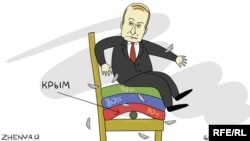 Карикатура Євгенії Олійник