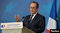 France's President, Francois Hollande.