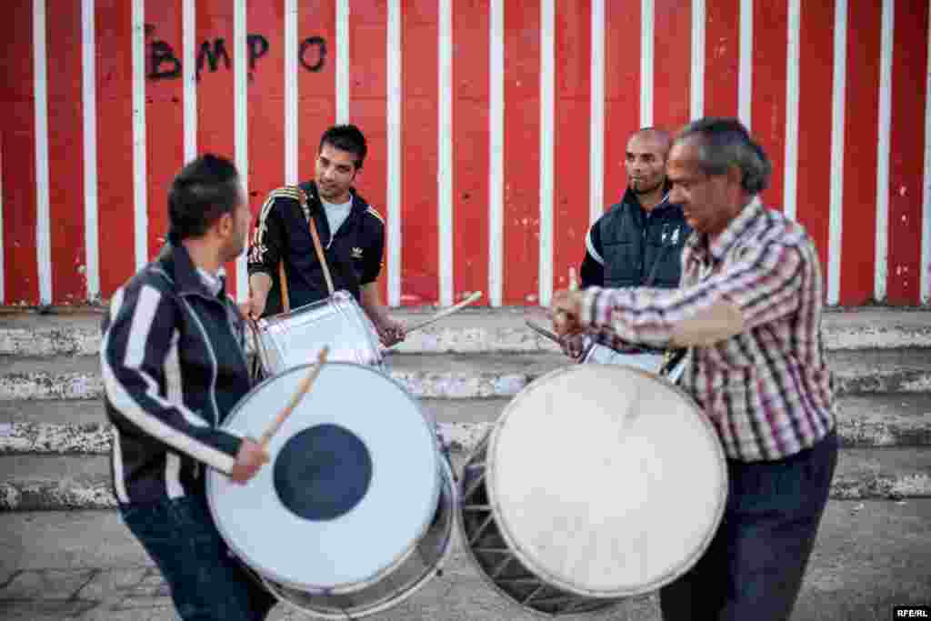 The Drummers Of Macedonia's Semka Band #24