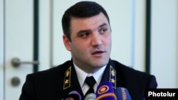 Armenia - Prosecutor-General Gevorg Kostanian at a news conference in Yerevan, 25Jun2014.