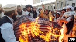 Pakistani Islamist parties frequently hold anti-American demonstrations.