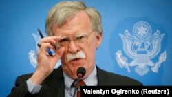 Джон Болтон, АҚШ президентінің ұлттық қауіпсіздік бойынша кеңесшісі.