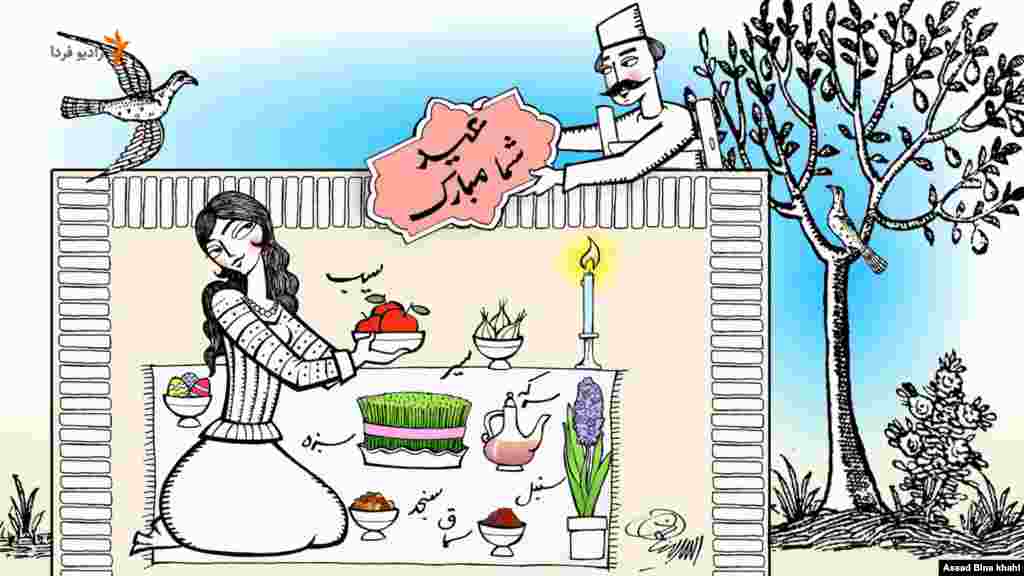 Iran--cartoon-norouz