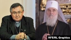 Kardinal Vinko Puljić i patrijarh Irinej