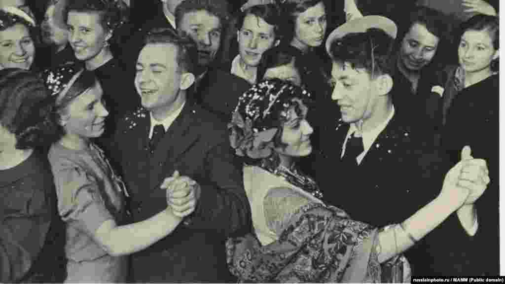 Новорічний бал у Колонній залі Будинку Союзів, 1948 рік