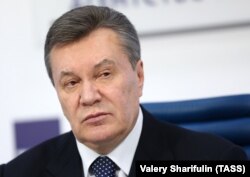 Former Ukrainian President Viktor Yanukovych (file photo)