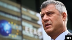 Kryeministri në detyrë i Kosovës, Hashim Thaçi.