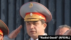 Tajikistan -- Abduhalim Nazarov (Hoji Halim), colonel of the Ministry of Defense of Tajikistan (M), 16Jan2013