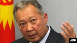 Қырғызстанның бұрынғы президенті Құрманбек Бакиев.