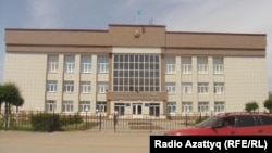 Ауыл әкімдігінің ғимараты. Көрнекі сурет.