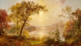 Джаспэр Фрэнсіс Кропсі, «Восень на Гудзоне» (1875)