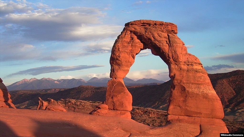 نمایی از یک پارک ملی در ایالت یوتا