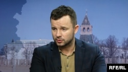 Political strategist Vitali Shkliarov (file photo)