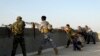 Иракские военнослужащие в Рамади во время столкновений с бойцами исламистской группировки, май 014