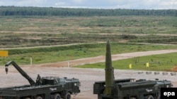 Sistemul de rachete balistice mobile cu rază medie de acțiune Iskander-M 