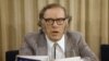 Will mutton chops be all the rage in 2064? The prescient Russian-born American science fiction writer Isaac Asimov in 1974.