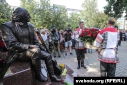 Відкриття пам’ятника Мулявіну у серпні 2017 року