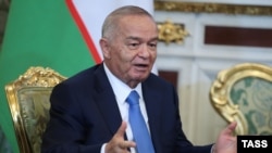 اسلام کریموف رئیس جمهور ازبکستان