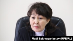 Судья Бағдагүл Биахметова. Астана, 19 қазан 2016 жыл.