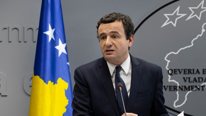 Qeveria në detyrë e Kosovës e vlerëson deklaratën e SHBA-së