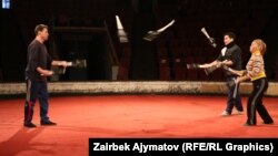 Кыргыз циркинин артисттери