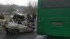 Троє людей загинули внаслідок зіткнення маршрутки і легковика на Київщині – поліція