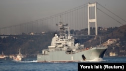 За даними розвідки, удар по «Цезарю Кунікову» (на фото) завдали морські дрони Magura V5