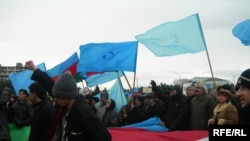 Müsavat Partiyasının etiraz mitinqi, 18 fevral 2007