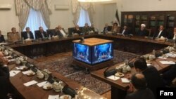 حسن روحانی در جلسه مدیریت بحران در روز ششم فروردینماه