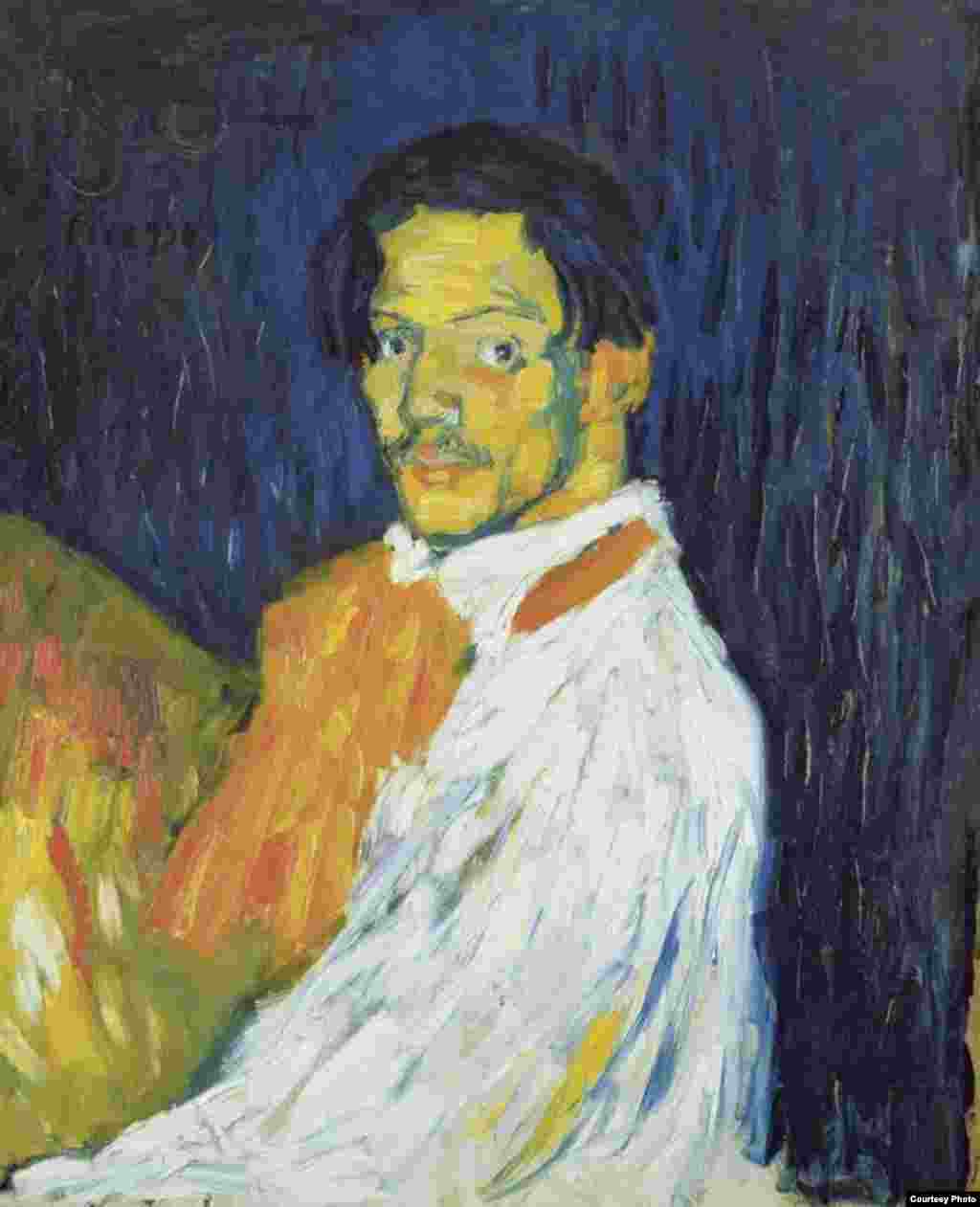 Yo Picasso, Autoportret, 1901 (Foto: Fondation Beyeler Press Service).