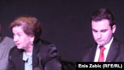 Xhangyle Ilijazi i Leka Rezniqi na otvaranju izložbe