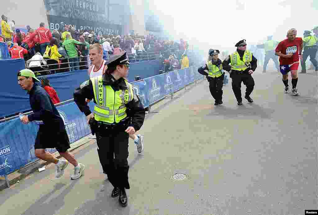 Boston marafonunda partlayış