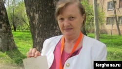 Ташкентская правозащитница Елена Урлаева. 