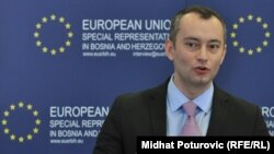 Nickolay Mladenov in 2011, when he was Bulgaria's foreign minister