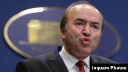 Tudorel Toader, în perioada în care a fost ministru al Justiției