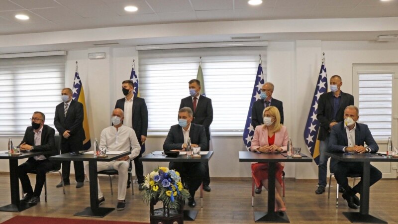 Mostar: SDA, SBB, DF, SBiH i BPS potpisali sporazum o zajedničkom nastupu na izborima