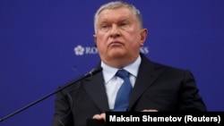 Rosneft chief Igor Sechin says lower prices will knock U.S. shale producers offline.