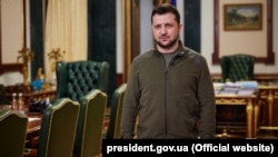 Presidenti i Ukrainës, Volodymyr Zelensky.