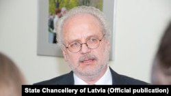 Президент Латвийской Республики Эгилс Левитс