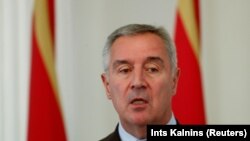 црногорскиот претседател Мило Ѓукановиќ 
